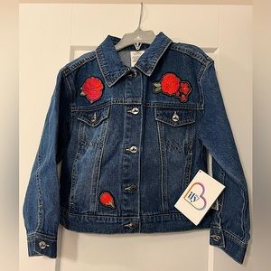 New Disney Ily girls Jean jacket